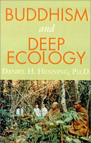 Cover of: Buddhism and Deep Ecology by Daniel H., Ph.D. Henning