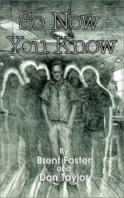 Cover of: So Now You Know