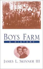 Boys Farm by James L. Skinner