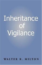 Cover of: Inheritance of Vigilance