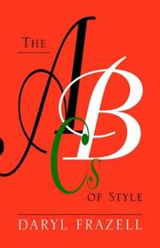 Cover of: The ABCs of Style