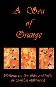 Cover of: A Sea of Orange by Cynthia Mahmood