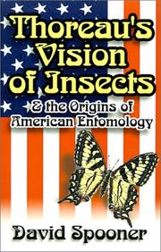 Cover of: Thoreau's vision of insects & the origins of American entomology