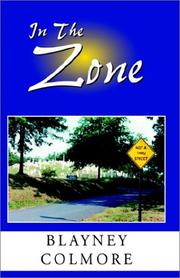 Cover of: In The Zone by Blayney Colmore