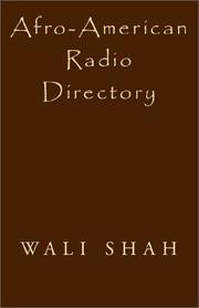 Afro-American radio directory by Wali Shah