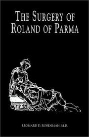 Cover of: The surgery of Roland of Parma