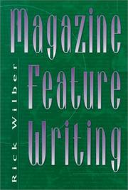 Cover of: Magazine feature writing