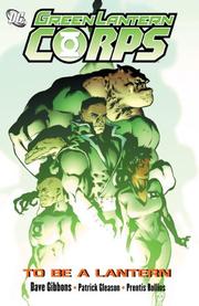 Cover of Green Lantern Corps Vol. 1