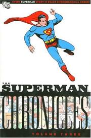 Cover of: Superman Chronicles, Vol. 3 by Jerry Siegel