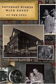 Cover of: Saturday Nights with Daddy at the Opry by Libby Leverett-Crew