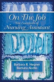 Cover of: On the Job by Barbara R. Hegner, Barbara Acello, Janine Anderson