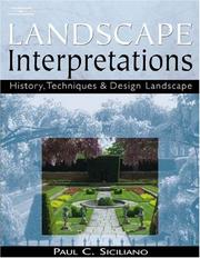Cover of: Landscape Interpretations | Paul C. Siciliano