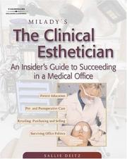Cover of: The clinical aesthetician by Sallie S. Deitz