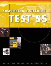 Cover of: ASE Test Preparation Series: School Bus (S5) Suspension and Steering (Delmar Learning's Ase Test Prep Series)