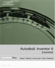 Cover of: Autodesk Inventor 6: essentials
