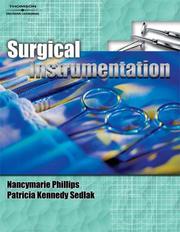 Cover of: Surgical Instrumentation (Phillips, Surgical Instrumentation) by Phillips
