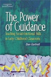 Cover of: The Power of Guidance | Dan Gartrell