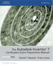 Cover of: Autodesk Inventor 7 certification exam preparation manual