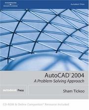 Cover of: AutoCAD 2004: A Problem-Solving Approach
