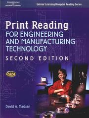 Cover of: Print reading for engineering and manufacturing technology