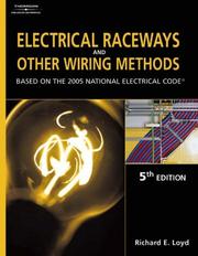 Cover of: Electrical Raceways & Other Wiring Methods by Richard Loyd