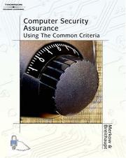 Cover of: Computer Security Assurance