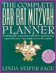 The complete bar/bat mitzvah planner by Linda Seifer Sage