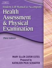 Cover of: Study Guide to Accompany Health Assessment