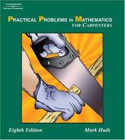 Cover of: Practical Problems in Mathematics for Carpenters