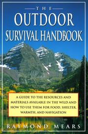 Cover of: The outdoor survival handbook