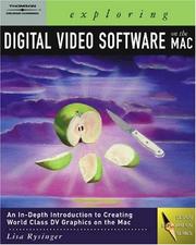 Cover of: Digital Video Essentials: Apple Final Cut Pro 6 (Design Exploration Series)