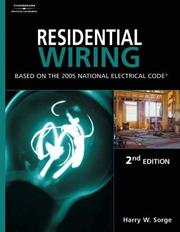 Cover of: Residential Wiring: Based On The 2005 National Electric Code (Residential Wiring)