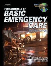 Cover of: Fundamentals Of Basic Emergency Care Web Tutor Advantage On Blackboard | Richard Beebe