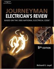 Cover of: Journeyman electrician's review by Richard E. Loyd