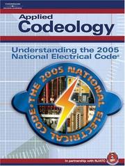Cover of: Applied Codeology: Based On The 2005 National Electric Code (Applied Codeology)
