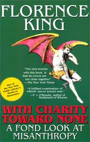 Cover of: With Charity Toward None by Florence King