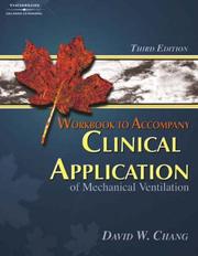 Cover of: Clinical Application Of Mechanical Ventilation Workbook