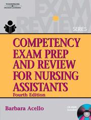 Cover of: Competency Exam Prep and Review for Nursing Assistants by Barbara Acello