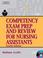 Cover of: Competency Exam Prep and Review for Nursing Assistants