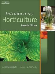 Cover of: Introductory Horticulture by H. Edward Reiley, Carroll L. Shry, Jr., H. Edward Reiley