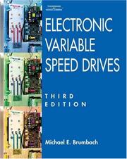 Cover of: Electronic Variable Speed Drives by Michael Brumbach