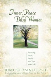 Cover of: Inner Peace for Busy Women