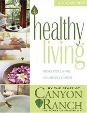 Cover of: Healthy Living Cards | Canyon Ranch
