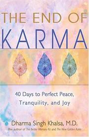 Cover of: The End of Karma