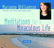 Cover of: Meditations for a Miraculous Life 2-CD | Marianne Williamson