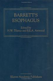 Cover of: Barrett's Esophagus by 