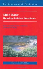 Mine water by Paul L. Younger, S.A. Banwart, R.S. Hedin