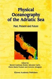 Cover of: Physical Oceanography of the Adriatic Sea by 
