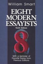 Cover of: Eight modern essayists