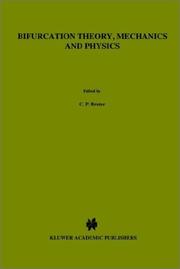 Cover of: Bifurcation Theory, Mechanics and Physics | 